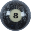 Aramith Stone Replacement Ball – #8 | Golden Break Billiards